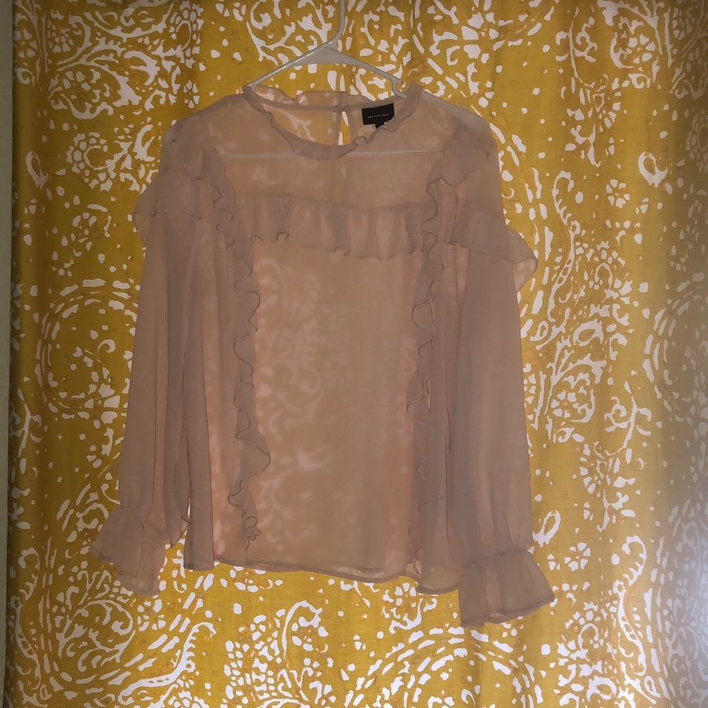 Blush Shear Top